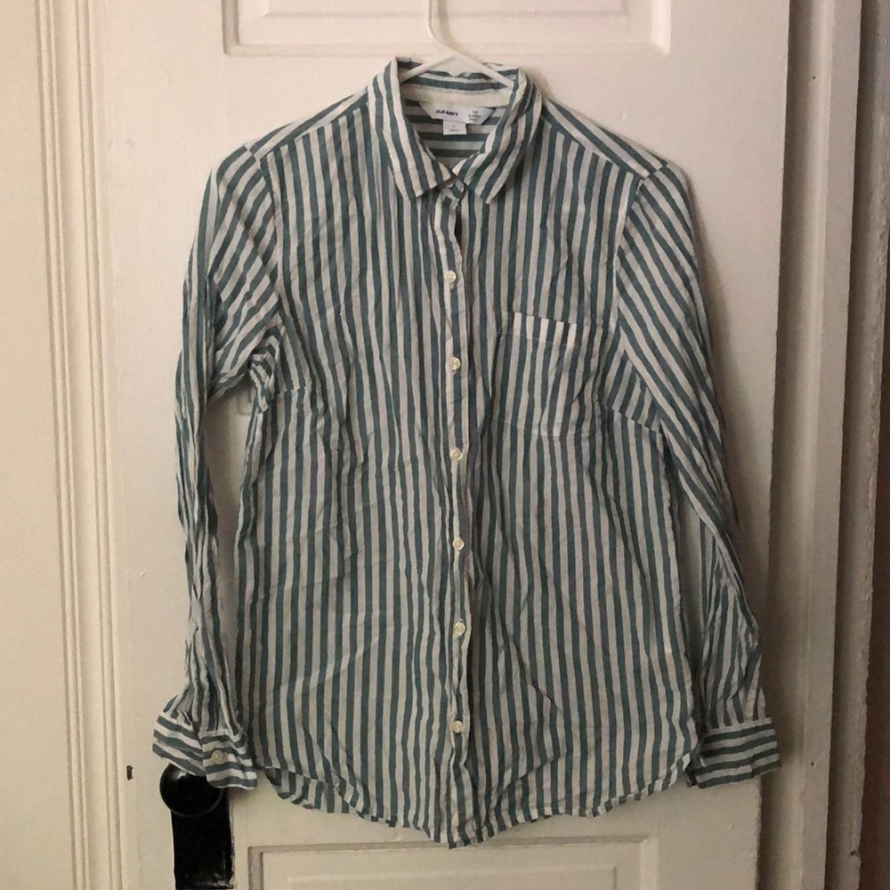 Old Navy striped button up S
